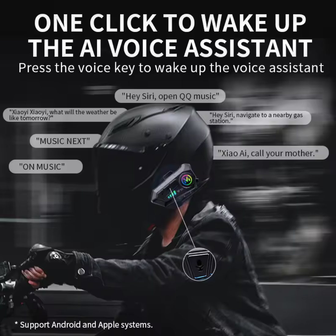 HELMET INTERCOM Y10