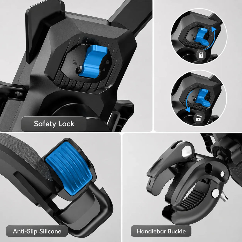 AutoLock Motorcycle Phone Mount