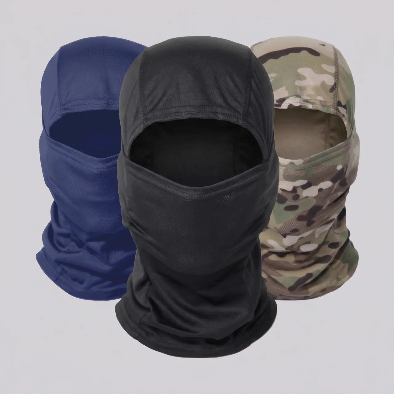 Breathable Full Face Motorcycle Balaclava 3-Pack