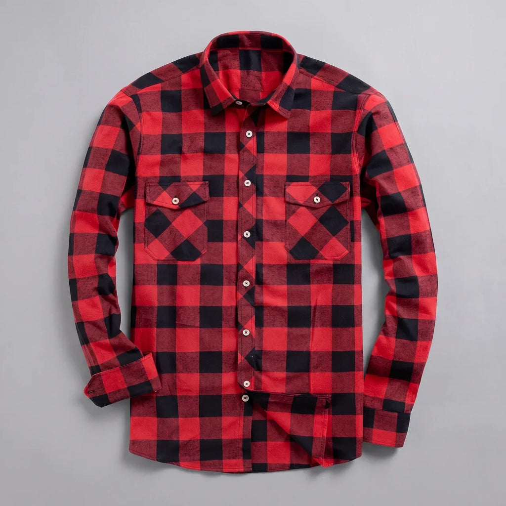 Plaid Motorcycle Shirt