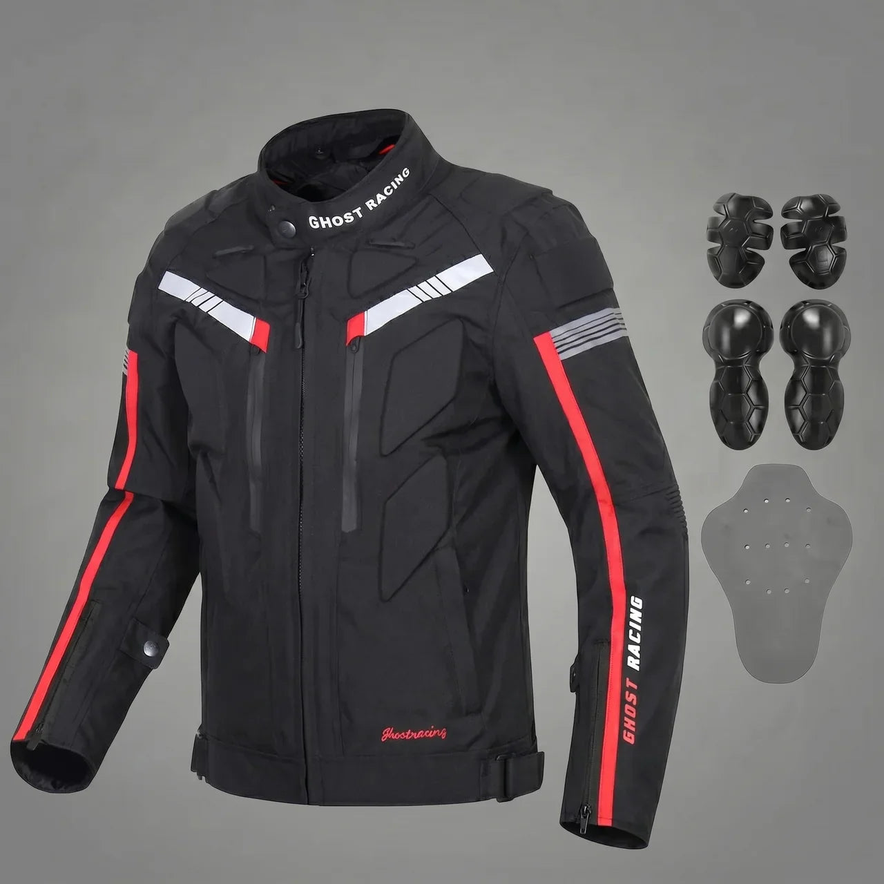 Men’s Reinforced Waterproof Motorcycle Jacket