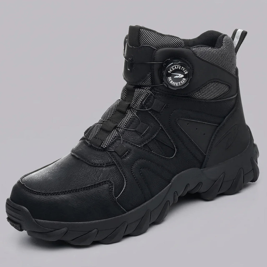 Rugged Protective Riding Boots