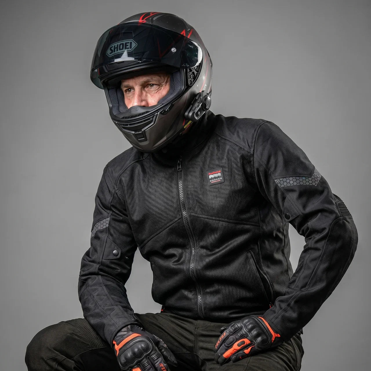 Protective Breathable Mesh Motorcycle Jacket