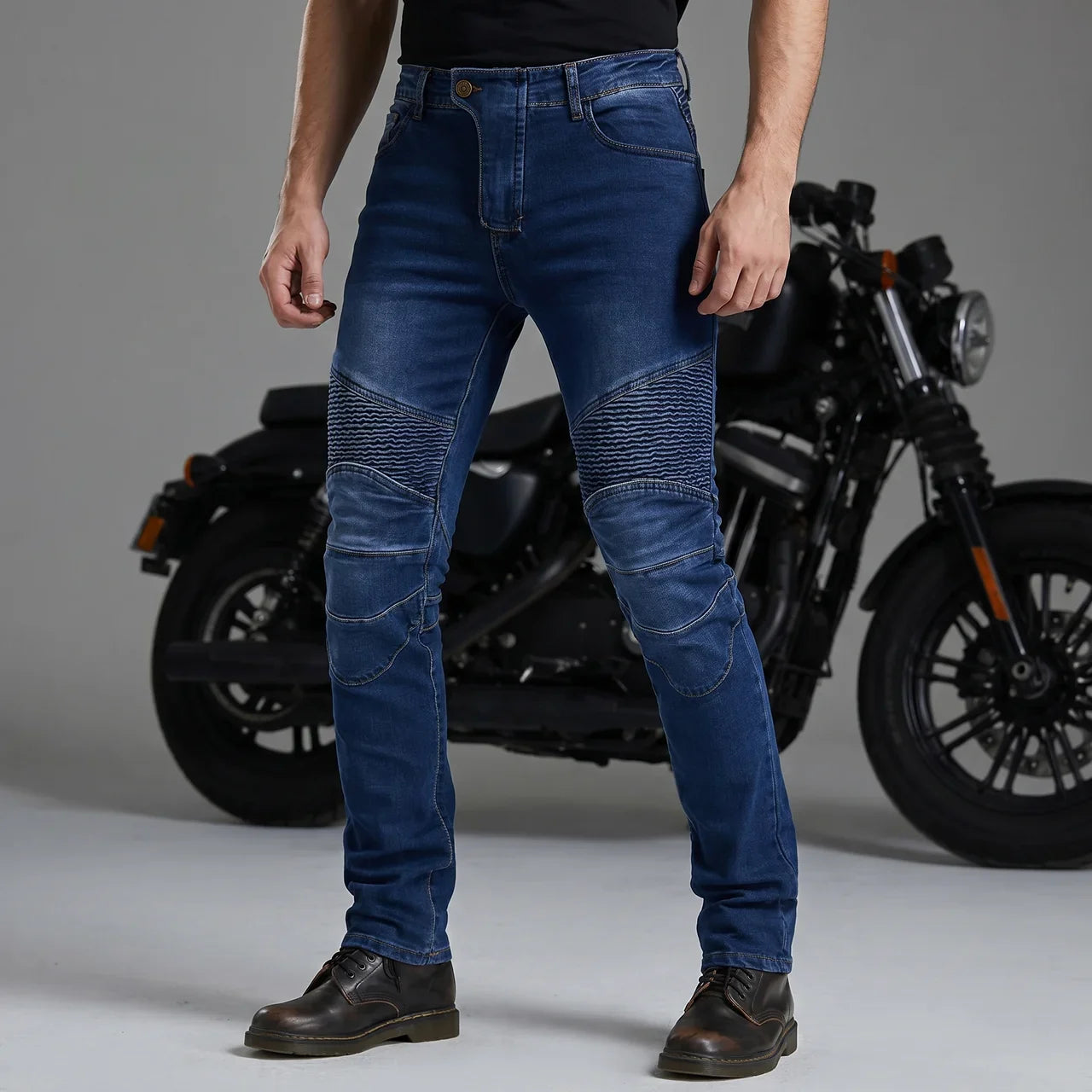 Men’s Armored Stretch Motorcycle Jeans