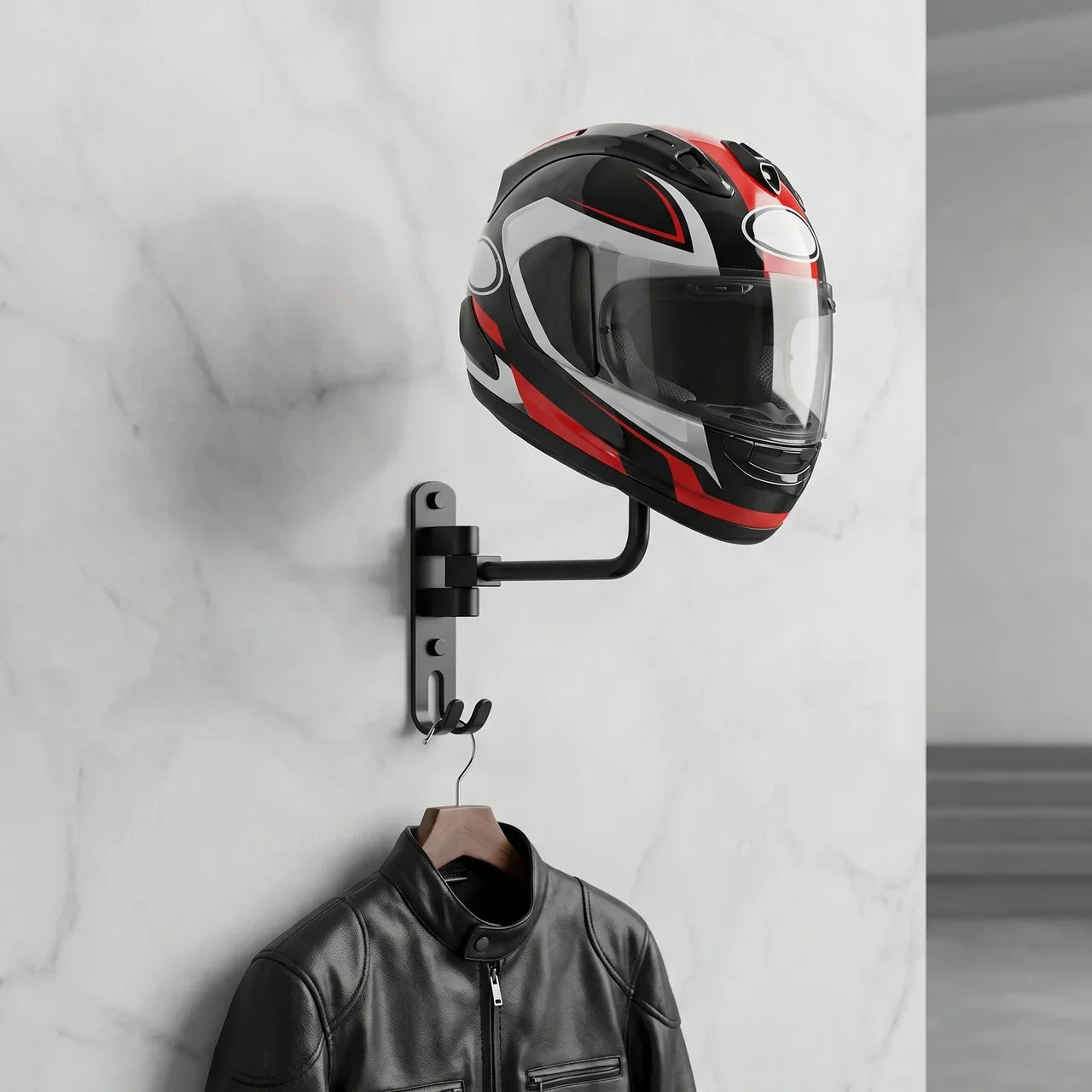Swivel Helmet Wall Hanger