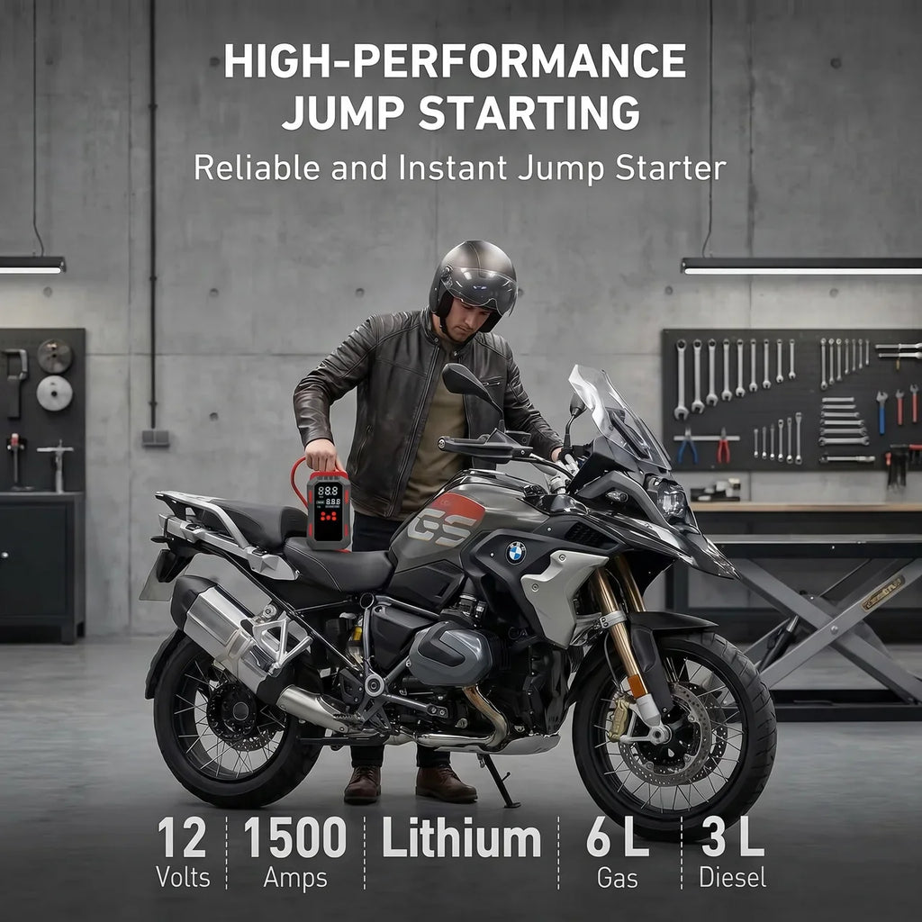 150 PSI Jump Starter & Tire Inflator