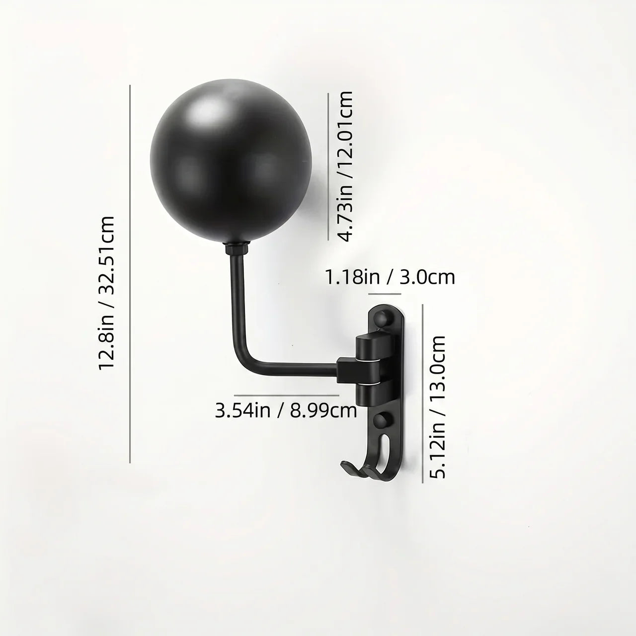 Swivel Helmet Wall Hanger