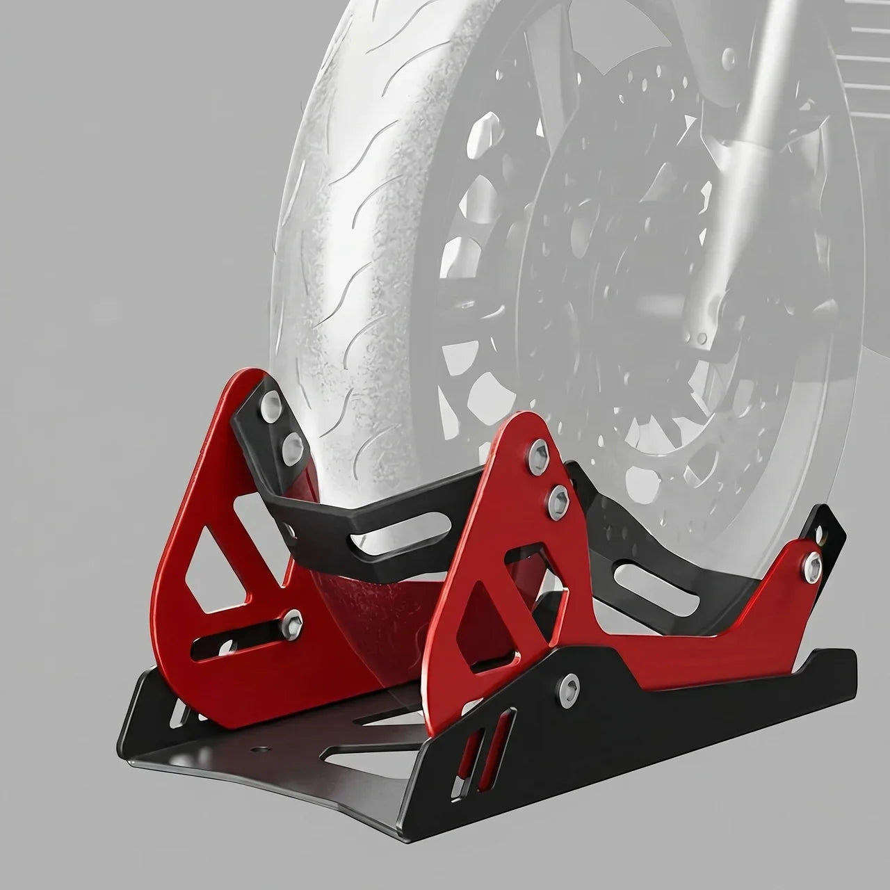 LockBase Adjustable Motorcycle Wheel Chock
