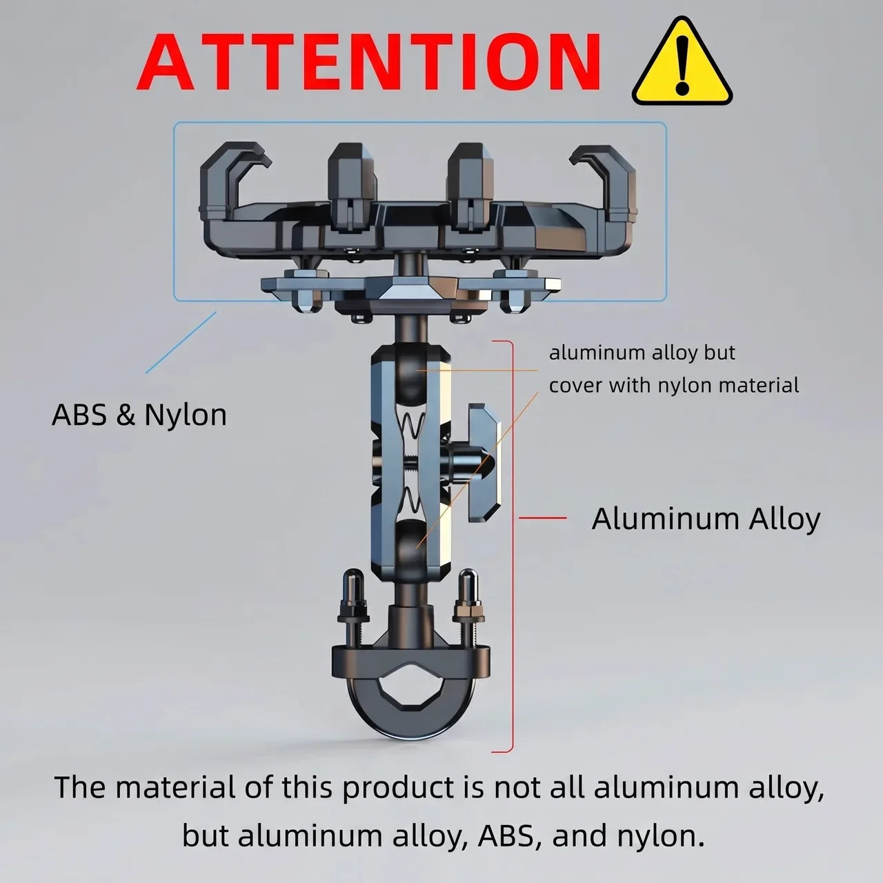 GripLock Anti-Vibration Phone Mount
