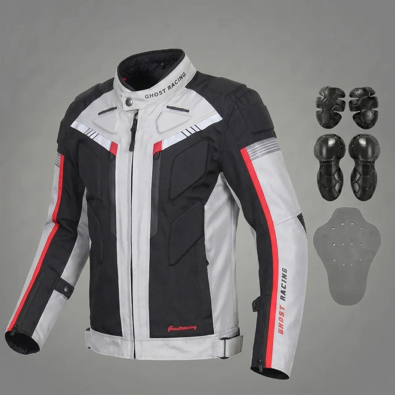 Men’s Reinforced Waterproof Motorcycle Jacket