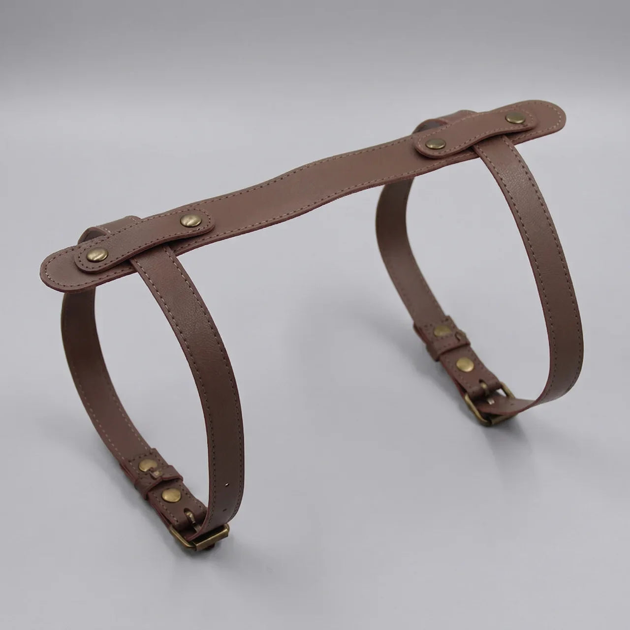Leather Motorcycle Blanket Holder